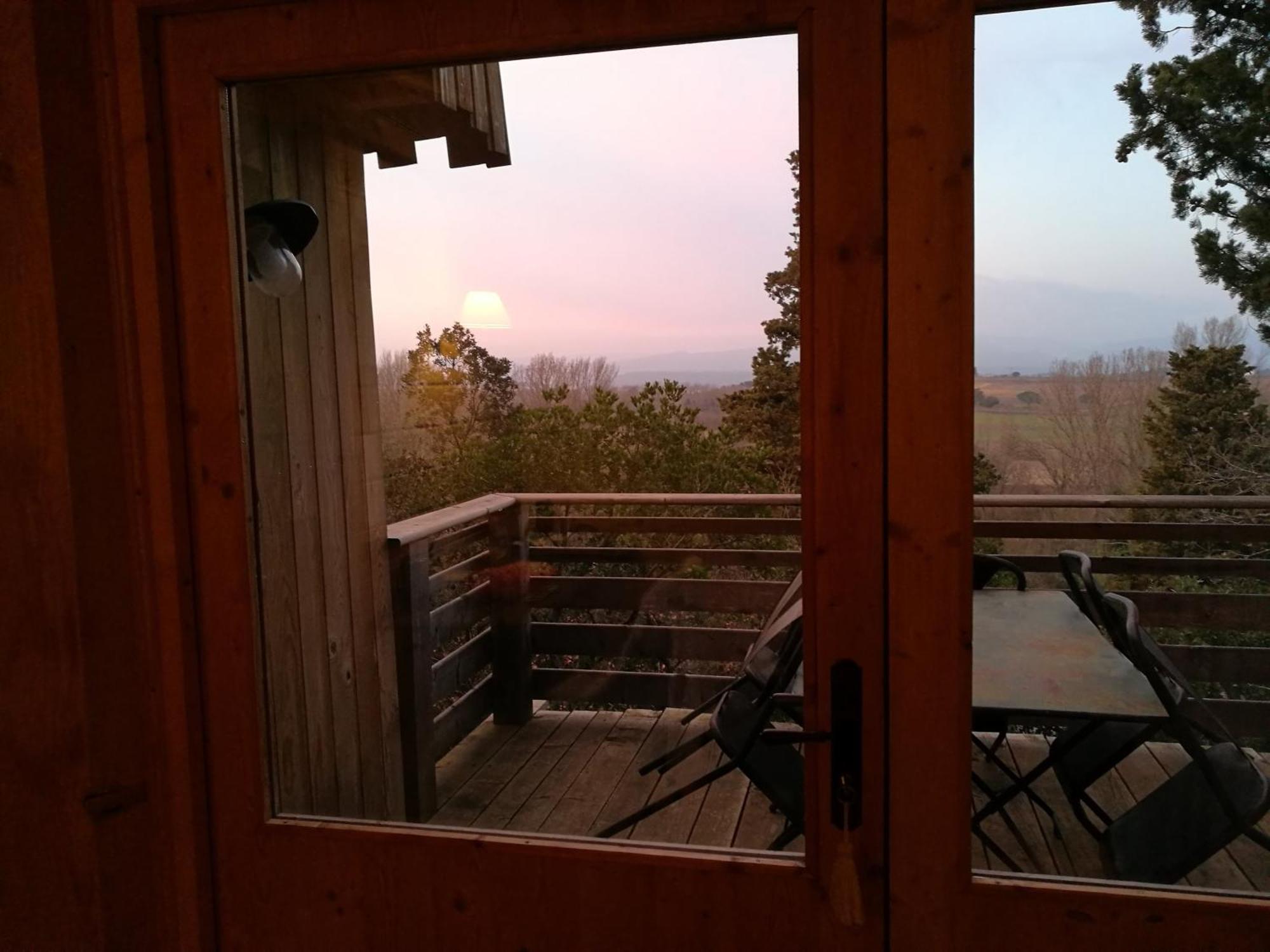 Les Cabanes Dans Les Bois Logis Hotel Villedubert Bagian luar foto