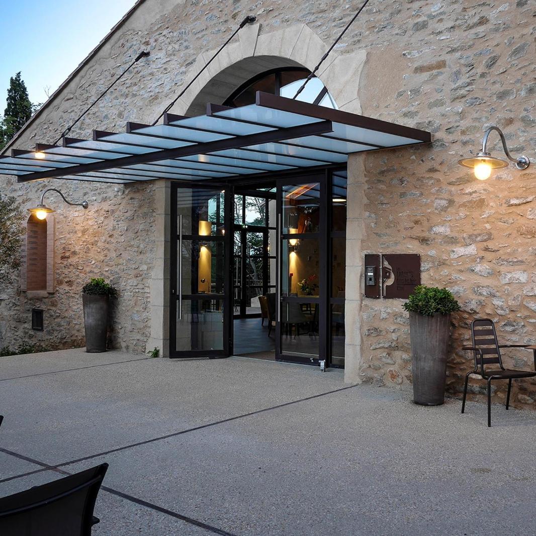 Les Cabanes Dans Les Bois Logis Hotel Villedubert Bagian luar foto